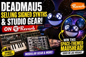 deadmau5 Sells Signed Synths and Studio Gear on Reverb + Exclusive mau5head Giveaway
