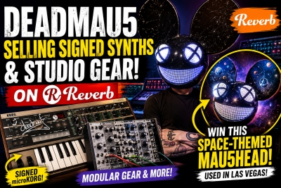 deadmau5 Sells Signed Synths and Studio Gear on Reverb + Exclusive mau5head Giveaway