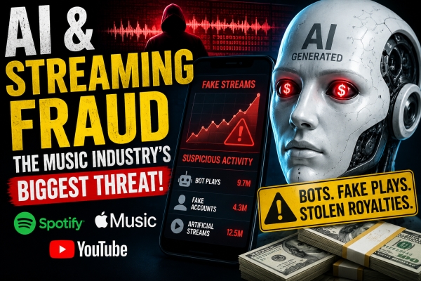 AI and Streaming Fraud Are Becoming Major Threats to the Music Industry