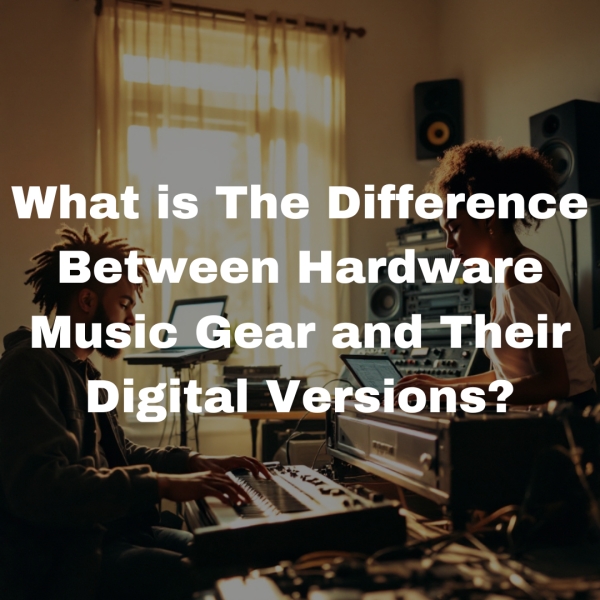 What is The Difference Between Hardware Music Gear and Their Digital Versions?