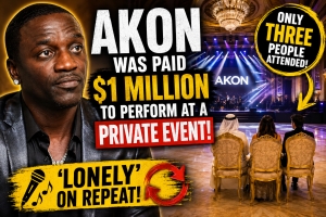 Akon Paid $1 Million to Perform for Just 3 People