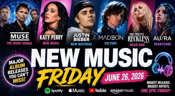 New Music Friday June 26, 2026: Biggest Album &amp; Single Releases