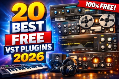 20 Best Free VST Plugins in 2026 &ndash; Top Synths, Effects &amp; Mixing Tools for Music Producers