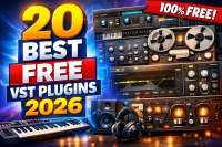 20 Best Free VST Plugins in 2026 &ndash; Top Synths, Effects &amp; Mixing Tools for Music Producers