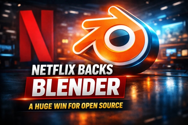 Netflix Animation Studios Joins Blender Development Fund, Boosting Open-Source Animation Tools