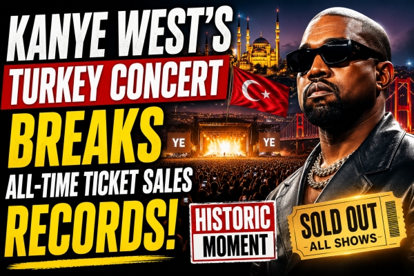 Kanye West's Turkey Concert Breaks All-Time Ticket Sales Records in 2026
