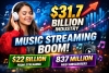 Music Streaming Growth 2026: $31.7 Billion Industry &amp; 837M Subscribers Explained