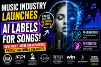 Music Industry Launches AI Labels for AI-Generated Songs