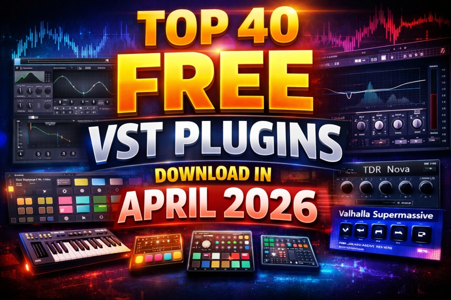 Top 40 Free VST Plugins to Download in April 2026 (Complete Producer Guide)