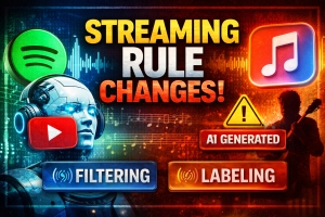 Streaming Platforms Are Changing AI Music Rules: Labeling, Filtering, and New Policies Explained