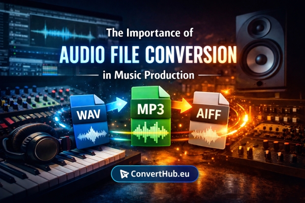 Why Audio File Conversion Matters More Than Ever in Modern Music Production