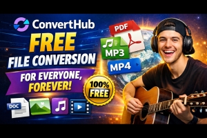 ConvertHub: The Free-For-Life File Conversion Platform for Everyone, Everywhere