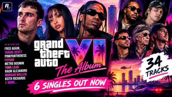 GTA VI Soundtrack Revealed: Fred again.., Travis Scott &amp; PinkPantheress