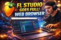 FL Studio Goes Completely Web Browser Mode: The Future of Music Production Has Arrived