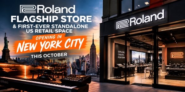 Roland Opens First U.S. Flagship Store in NYC