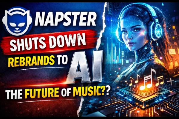 Napster Shuts Down Music Streaming to Rebrand Around AI: What This Means for the Future of Digital Music