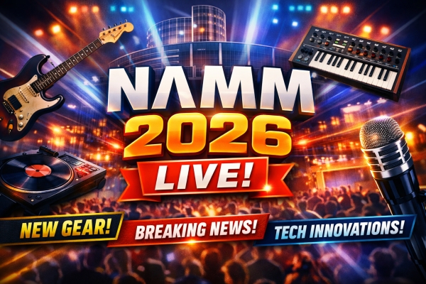 NAMM 2026 Live: Breaking Gear News, New Releases &amp; Music Tech Innovations