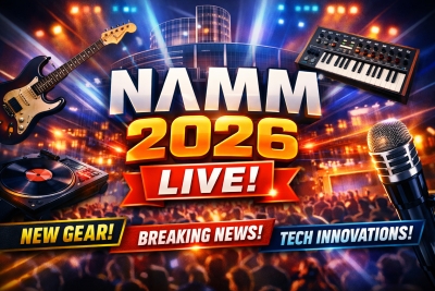 NAMM 2026 Live: Breaking Gear News, New Releases &amp; Music Tech Innovations