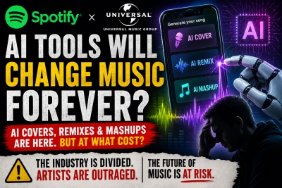 Spotify and Universal Music Group Launch Controversial AI Music Tools