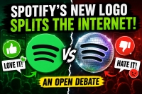 Spotify&rsquo;s New Logo Splits the Internet in Half | Love It or Hate It?
