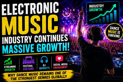 Electronic Music Industry Continues Massive Global Growth in 2026