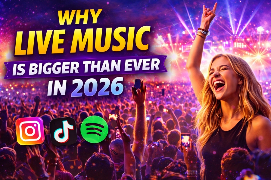Why Live Music Is Bigger Than Ever In 2026 Industry Trends XL 