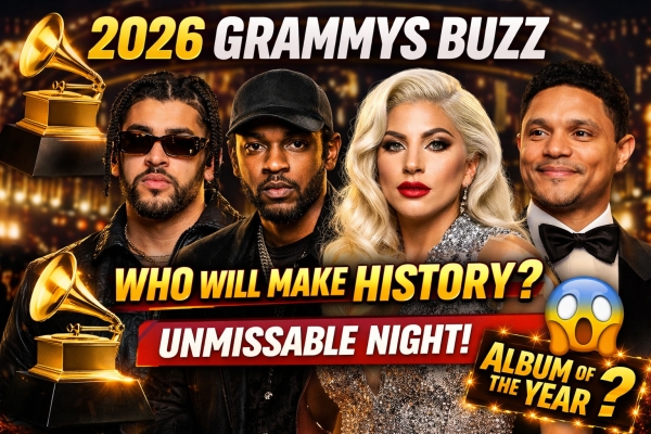Grammy Awards 2026: Bad Bunny, Kendrick Lamar, Lady Gaga &amp; Major Firsts Incoming