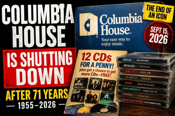 Columbia House Is Shutting Down After 71 Years: The End of an Era
