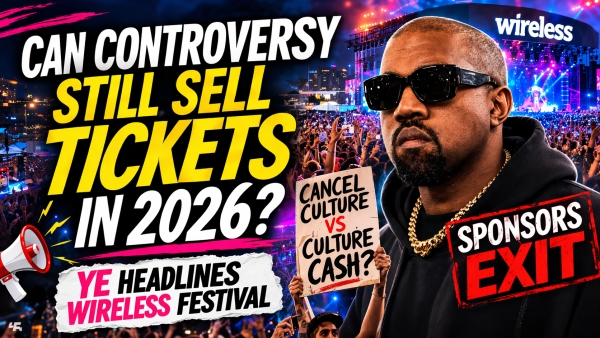 Can Controversy Still Sell Tickets in 2026? Ye, Wireless Festival &amp; Brand Fallout