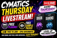 Cymatics Thursday Livestream: FREE Plugins &amp; Sample Packs