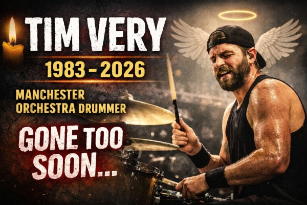 Tim Very Dies at 42: Manchester Orchestra Drummer&rsquo;s Sudden Passing Shocks Music World