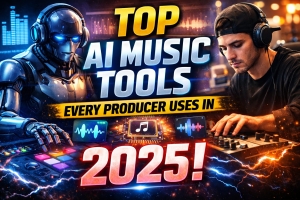 Top AI Music Tools Every Producer Is Using in 2025