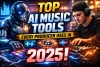 Top AI Music Tools Every Producer Is Using in 2025